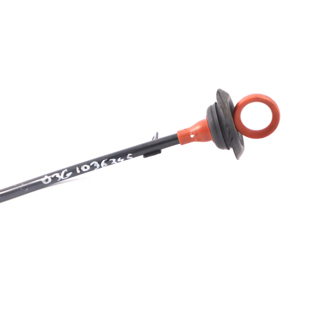 VW Volkswagen Golf 5 2.0 TDI Öl messstab stand Motor führungs rohr - SKU 03G103634S - Teilenummer 03G103634S