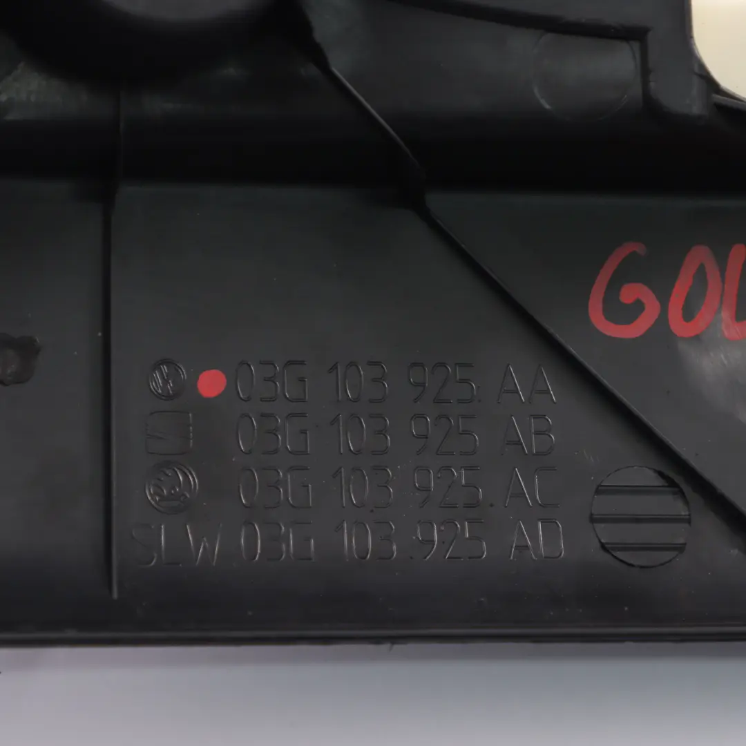 Aislamiento Tapa Motor para VW Golf MK 5 Passat B6 1.9 TDI Diesel con número de pieza 03G103925AA VW Golf MK 5 Passat B6 1.9 TDI Diesel Aislamiento Tapa Motor - SKU 03G103925AA - Número de pieza 03G103925AA