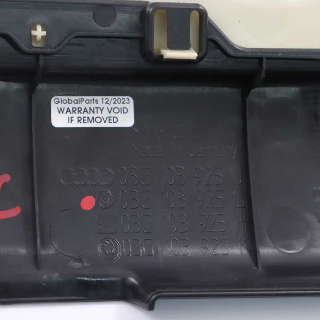 VW Golf MK 5 Passat B6 1.9 TDI Diesel Aislamiento Tapa Motor - SKU 03G103925AA - Número de pieza 03G103925AA