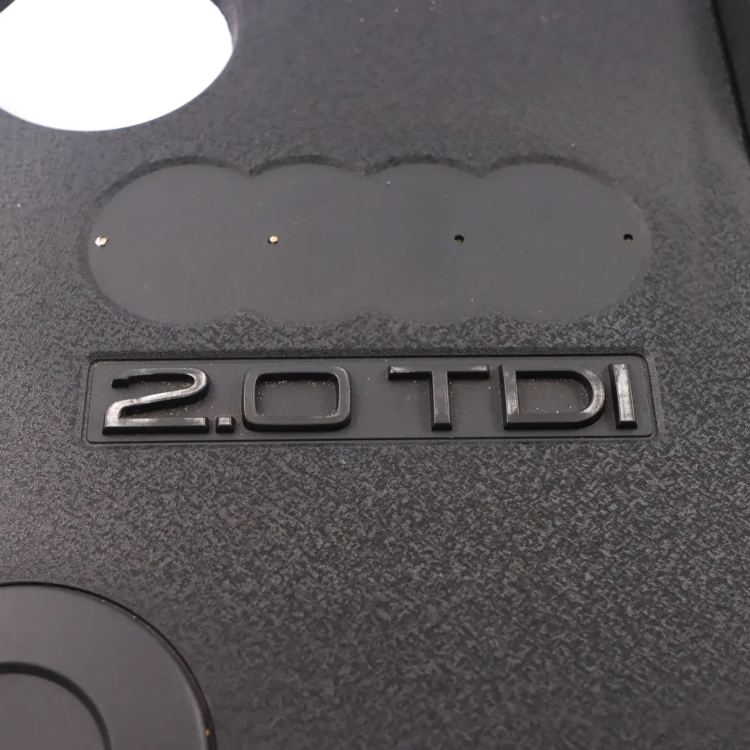 Insulation Black Top Cover to Audi A4 B7 2.0 TDI Diesel Engine Cover with Part number 03G103925AS Audi A4 B7 2.0 TDI Diesel Engine Cover Insulation Black Top Cover - SKU 03G103925AS - Part number 03G103925AS