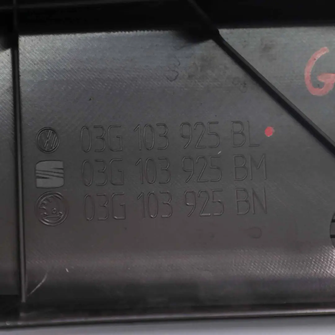 VW Golf MK 5 Passat Touran 2.0 TDI Diesel Cubierta Motor Aislante - SKU 03G103925BL - Número de pieza 03G103925BL