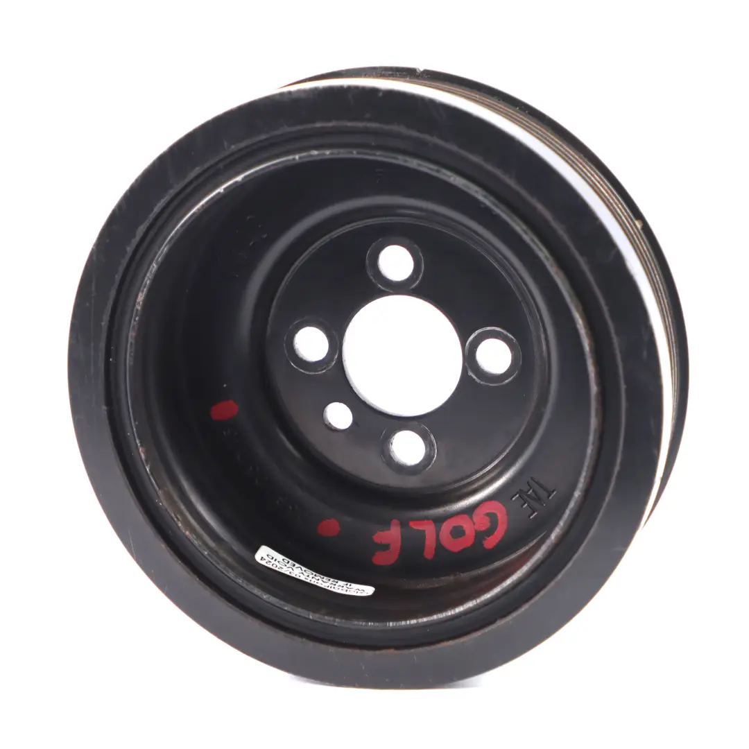 VW Golf Mk5 Audi A3 8P Tdi Diesel Albero motore Cinghia trasmissione Puleggia - SKU 03G105243 - Numero di parte 03G105243