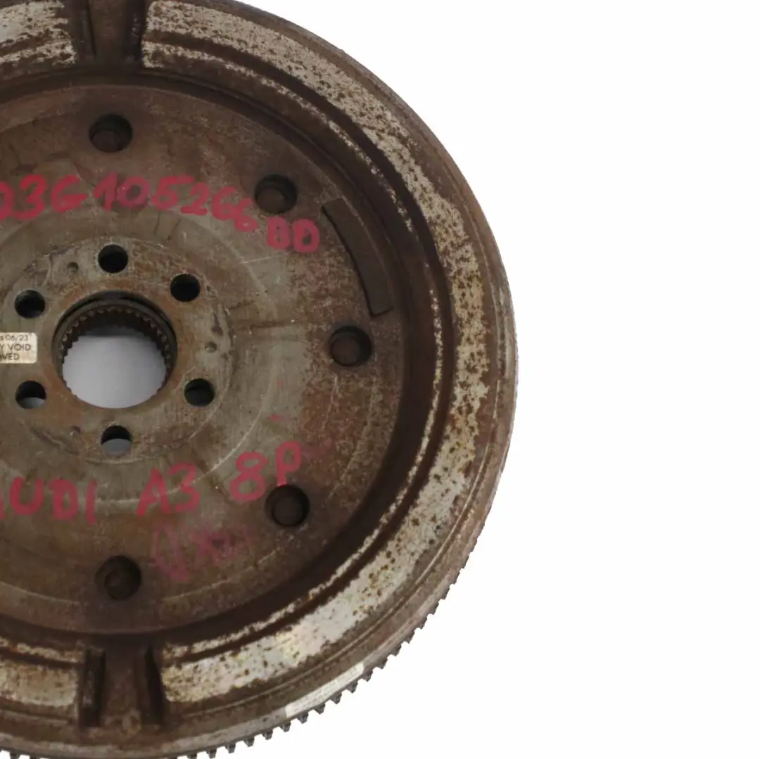 2.0TDI doppia massa volano diesel cambio automatico per Audi A3 8P con numero di parte 03G105266BD Audi A3 8P 2.0TDI doppia massa volano diesel cambio automatico - SKU 03G105266BD - Numero di parte 03G105266BD