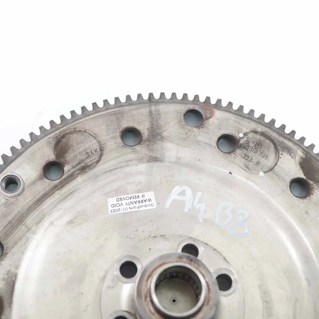 Flywheel Ring Audi A4 B8 2.0 TDI Automatic Gearbox Starter Ring to with Part number 03G105323R Flywheel Ring Audi A4 B8 2.0 TDI Automatic Gearbox Starter Ring - SKU 03G105323R - Part number 03G105323R