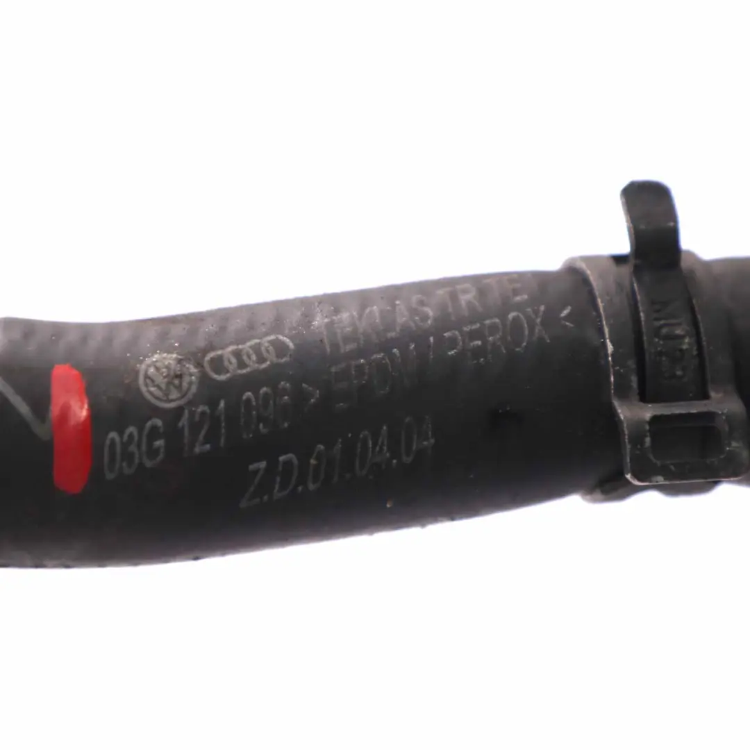 Manguera agua del radiador Tubería de refrigerante para Audi A4 B8 2.0 TDI con número de pieza 03G121096 Audi A4 B8 2.0 TDI Manguera agua del radiador Tubería de refrigerante - SKU 03G121096 - Número de pieza 03G121096