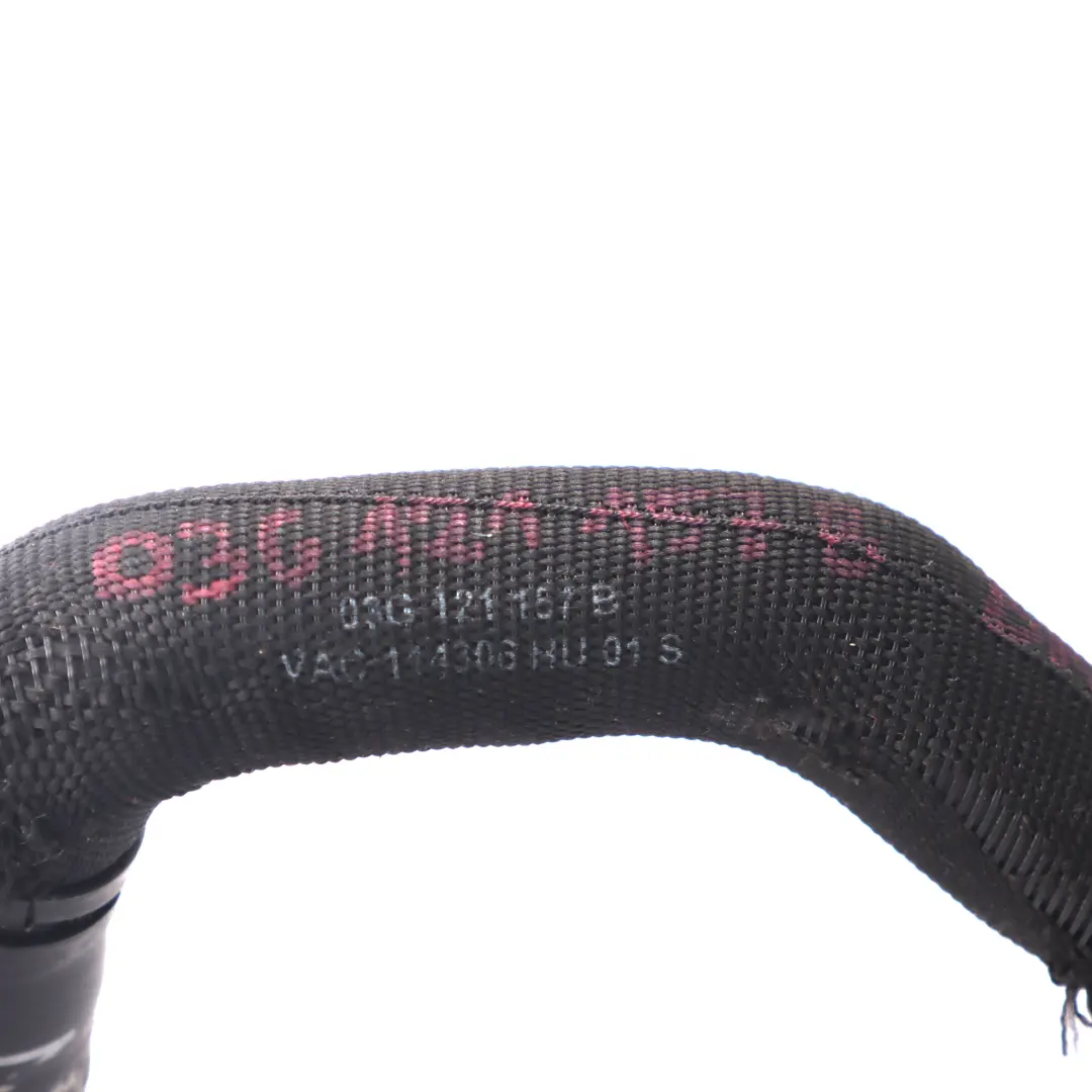 Water Hose Radiator Coolant Pipe Line to Audi A4 B7 2.0 TDI with Part number 03G121157G Audi A4 B7 2.0 TDI Water Hose Radiator Coolant Pipe Line - SKU 03G121157G - Part number 03G121157G