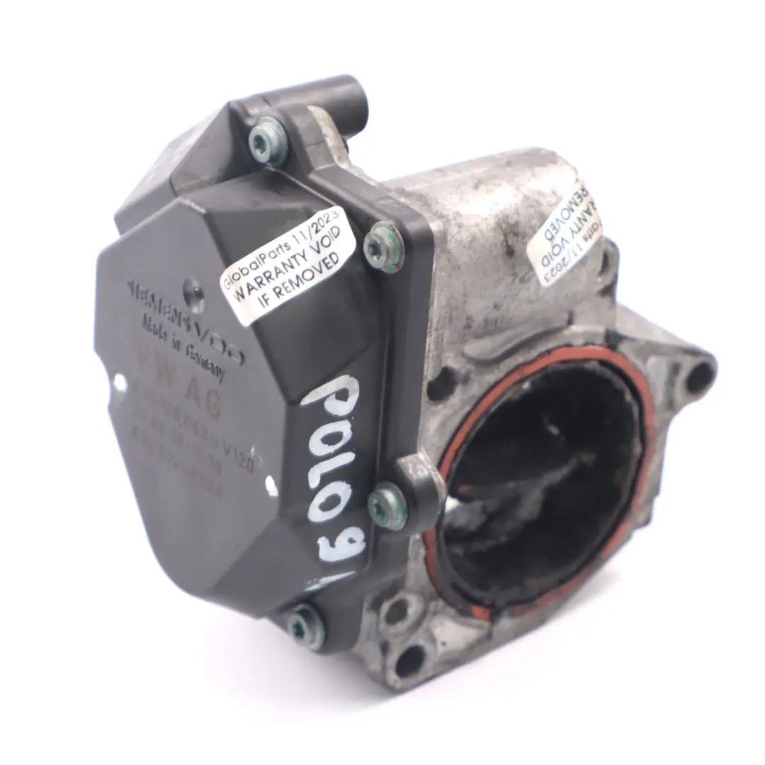 VW Polo 9N MK4 1.4 TDI BMS Diesel Drosselklappengehäuse Ventilklappe - SKU 03G128063G - Teilenummer 03G128063G