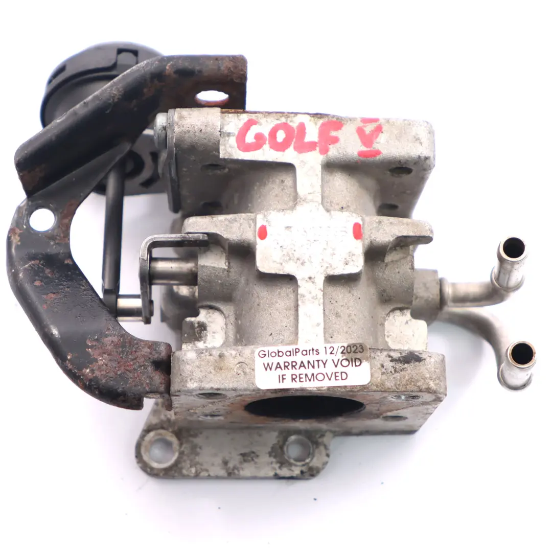 VW Golf 5 1.9 TDI Valvola EGR By-Pass Flap Raffreddatore collegamento - SKU 03G131063B - Numero di parte 03G131063B