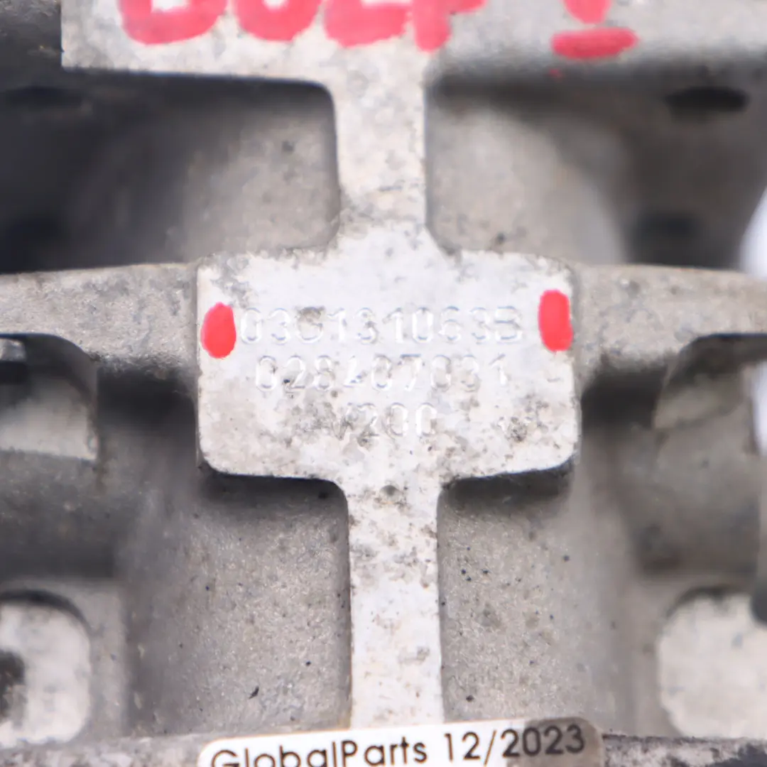 VW Golf 5 1.9 TDI Valvola EGR By-Pass Flap Raffreddatore collegamento - SKU 03G131063B - Numero di parte 03G131063B