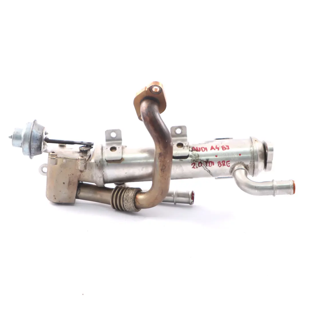2.0TDI BRE Soupape EGR Refroidisseur d'échappement moteur pour Audi A4 B7 à propos du numéro de pièce 03G131512AL Audi A4 B7 2.0TDI BRE Soupape EGR Refroidisseur d'échappement moteur - SKU 03G131512AL - Numéro de pièce 03G131512AL
