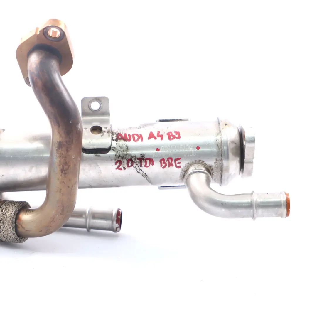BRE Válvula EGR Enfriador de escape del motor para Audi A4 B7 2.0 TDI con número de pieza 03G131512AL Audi A4 B7 2.0 TDI BRE Válvula EGR Enfriador de escape del motor - SKU 03G131512AL - Número de pieza 03G131512AL