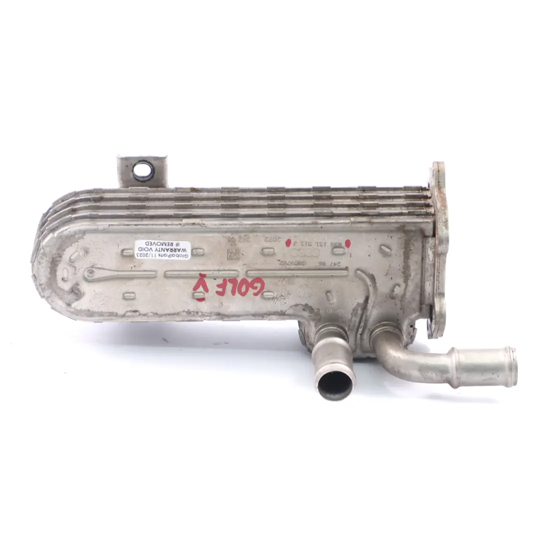 Volkswagen Golf 5 Passat B6 Audi A3 2.0 TDI EGR Valve Exhaust Cooler - SKU 03G131513J - Part number 03G131513J