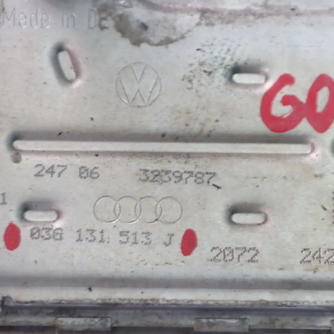Volkswagen Golf 5 Audi A3 2.0 TDI valvola EGR radiatore scarico - SKU 03G131513J - Numero di parte 03G131513J