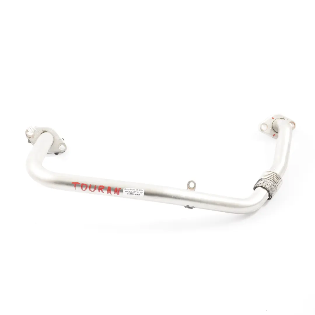 BKD TDI EGR Valve Cooler Pipe Hose to VW Volkswagen Touran 1T1 1T2 2.0 with Part number 03G131521A VW Volkswagen Touran 1T1 1T2 2.0 BKD TDI EGR Valve Cooler Pipe Hose - SKU 03G131521A - Part number 03G131521A