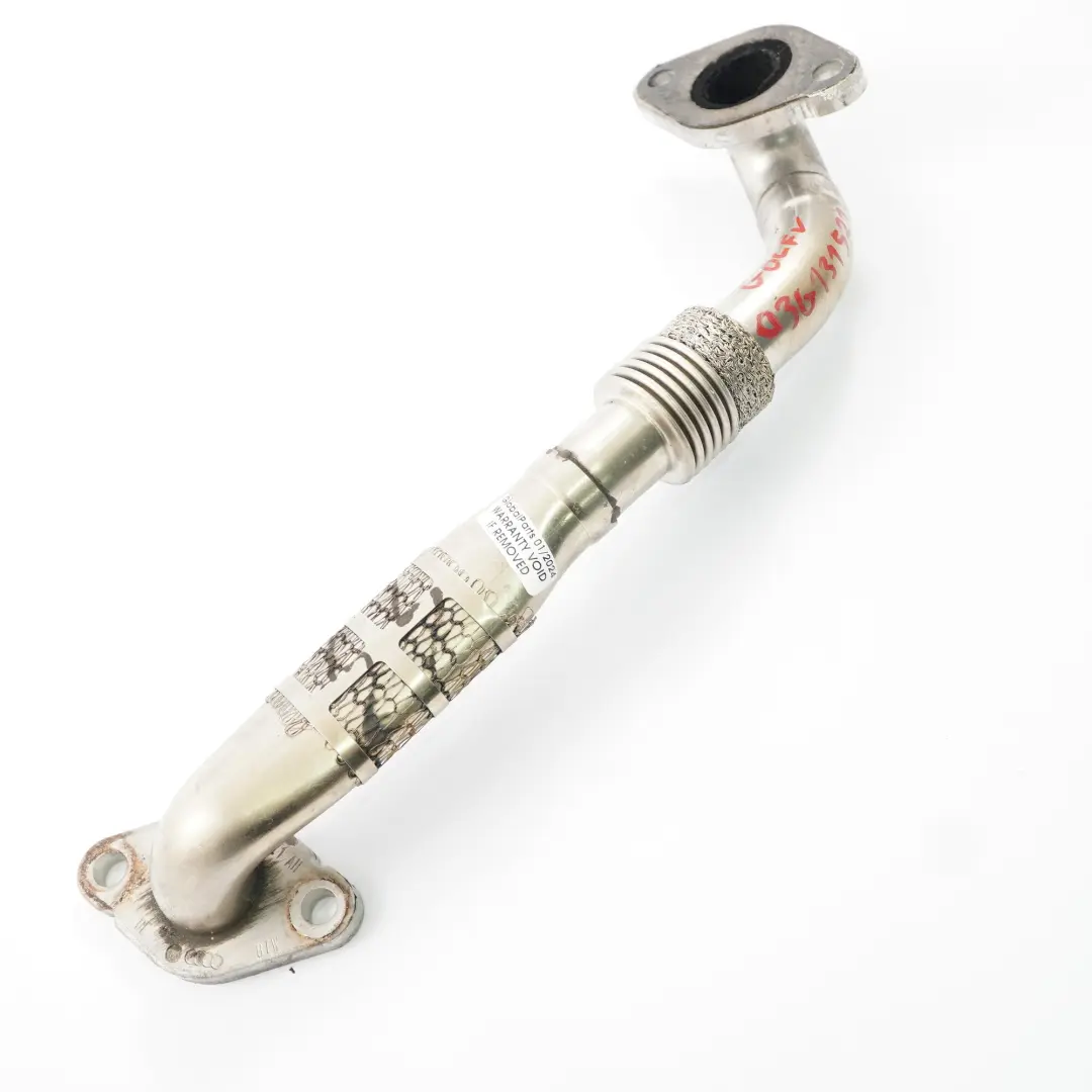 Volkswagen Seat Skoda Audi 1.9 TDI EGR Valve Connecting Pipe Tube - SKU 03G131521AH - Part number 03G131521AH