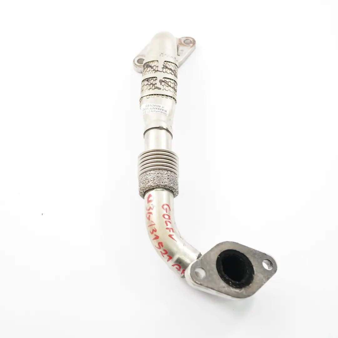 Volkswagen Seat Skoda Audi 1.9 TDI EGR Valve Connecting Pipe Tube - SKU 03G131521AH - Part number 03G131521AH