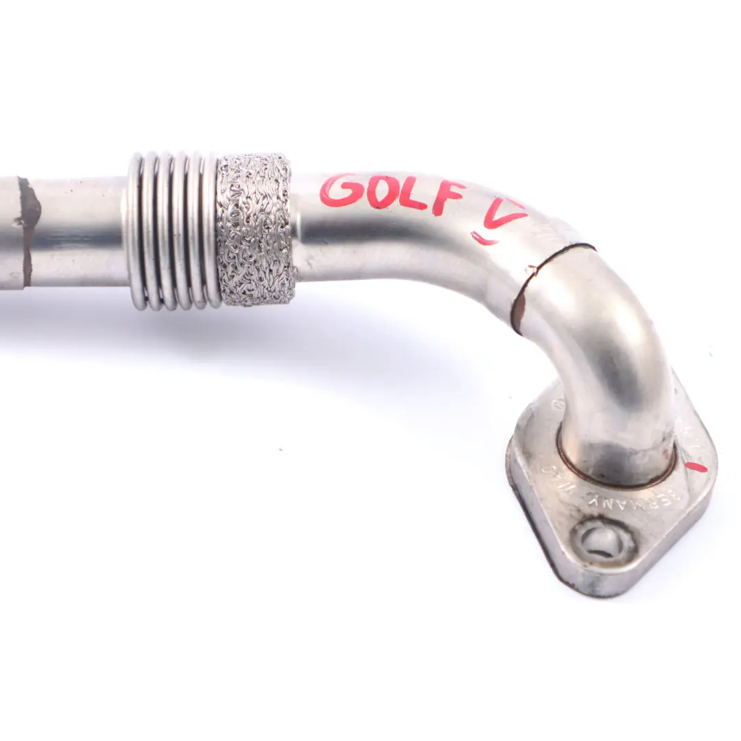 Volkswagen Seat Skoda Audi 1.9 TDI AGR Ventil Verbindungsrohr Rohr - SKU 03G131521F - Teilenummer 03G131521F
