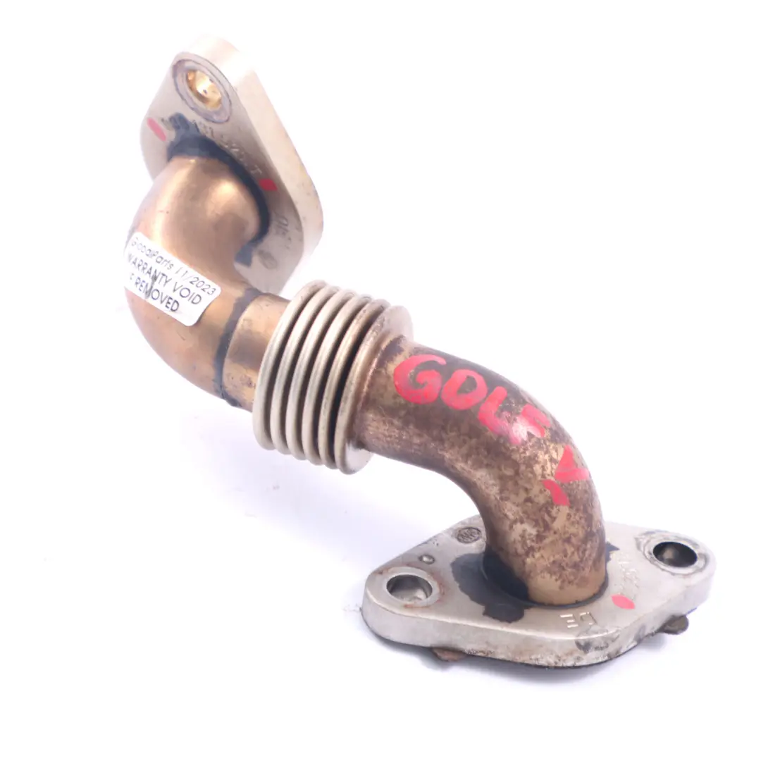 Valve Cooler Pipe Hose to VW Volkswagen Golf 5 Audi A3 8P 2.0 TDI EGR with Part number 03G131521T VW Volkswagen Golf 5 Audi A3 8P 2.0 TDI EGR Valve Cooler Pipe Hose - SKU 03G131521T - Part number 03G131521T