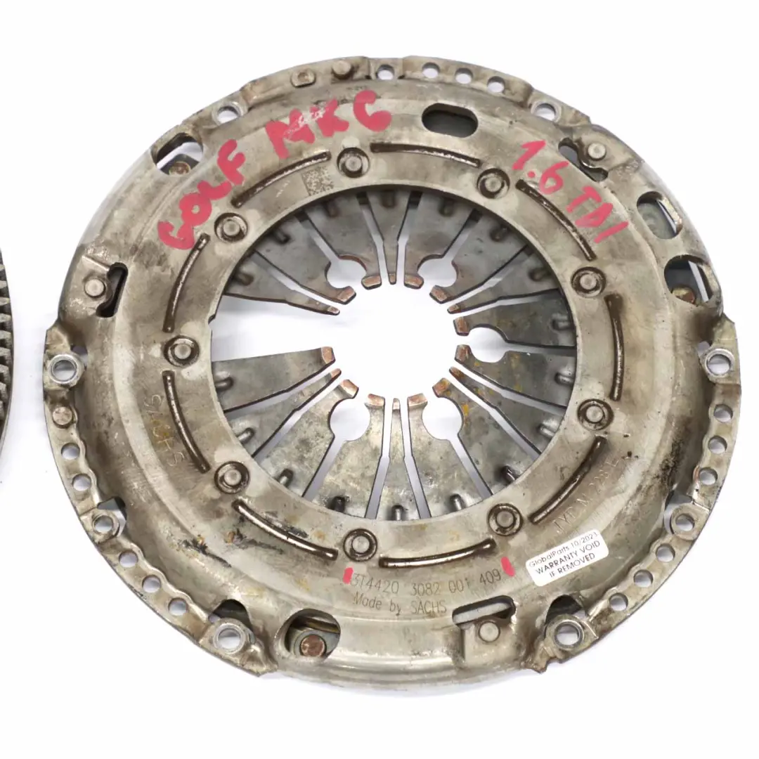 Zwei massen schwungrad Kupplungssatz 1864001694 für VW Volkswagen Golf 6 1.6 TDI mit Teilenummer 03G141016A VW Volkswagen Golf 6 1.6 TDI Zwei massen schwungrad Kupplungssatz 1864001694 - SKU 03G141016A - Teilenummer 03G141016A