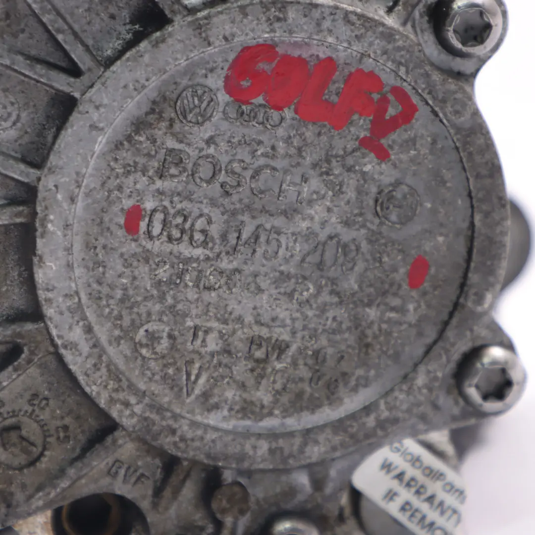 Bomba de vacío para VW Volkswagen Golf 5 Audi A3 8P 2.0 TDI Diesel Motor con número de pieza 03G145209C VW Volkswagen Golf 5 Audi A3 8P 2.0 TDI Diesel Motor Bomba de vacío - SKU 03G145209C - Número de pieza 03G145209C