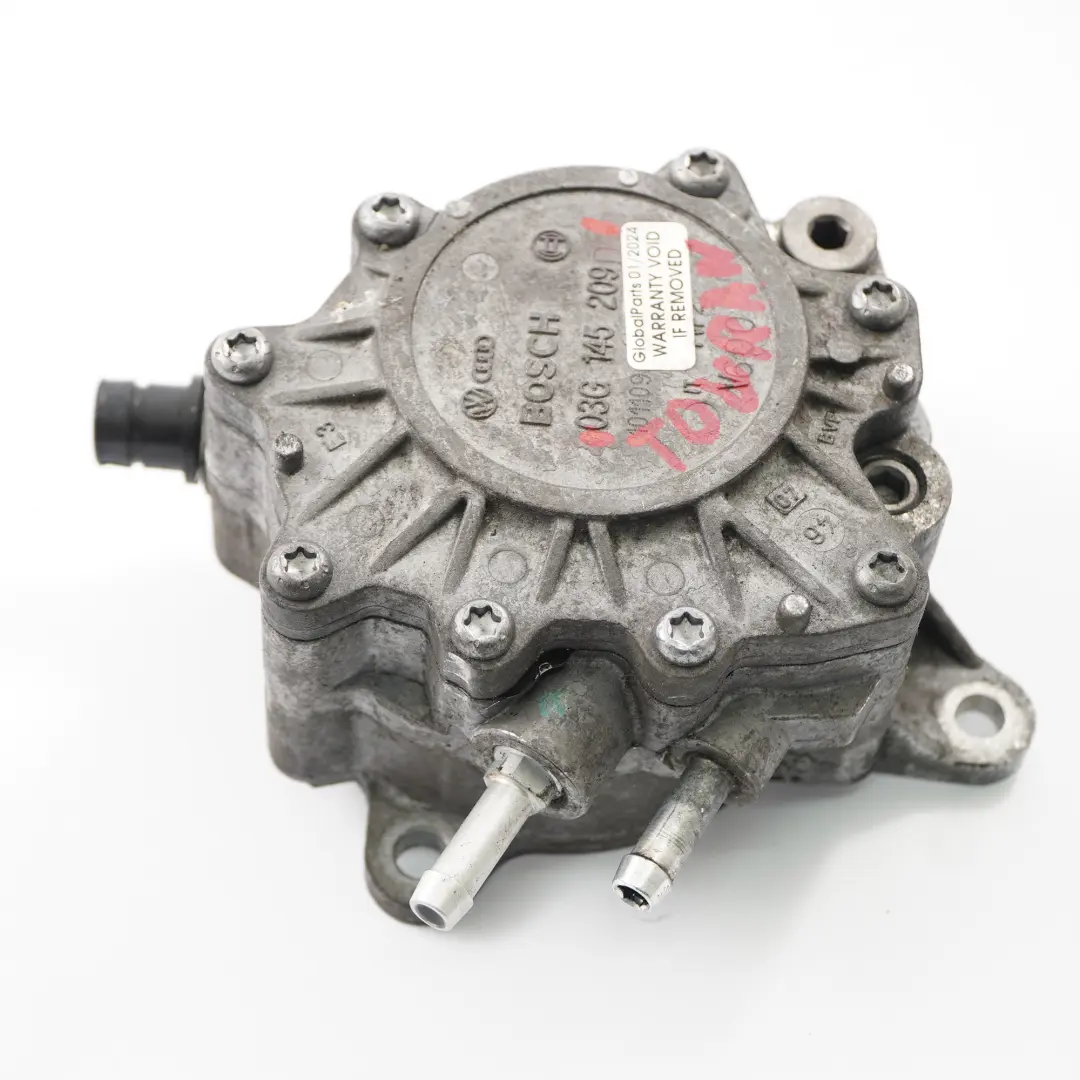 VW Volkswagen Touran 1T 2.0 TDI BKD Dieselmotor Unterdruckpumpe - SKU 03G145209D - Teilenummer 03G145209D