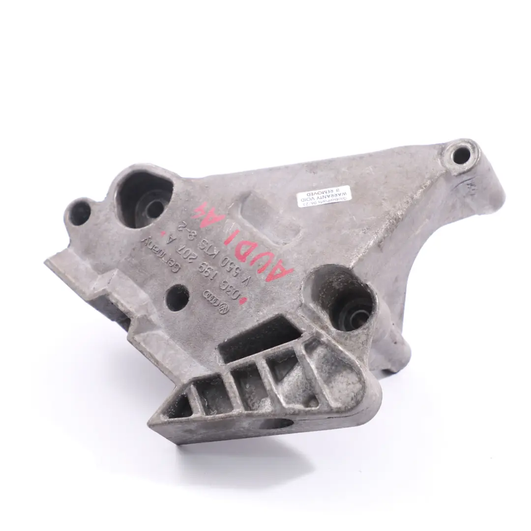 Uchwyt Łapa silnika do Audi A4 2.0 TDI o numerze 03G199207A Audi A4 2.0 TDI Uchwyt Łapa silnika - SKU 03G199207A - Numer Części 03G199207A