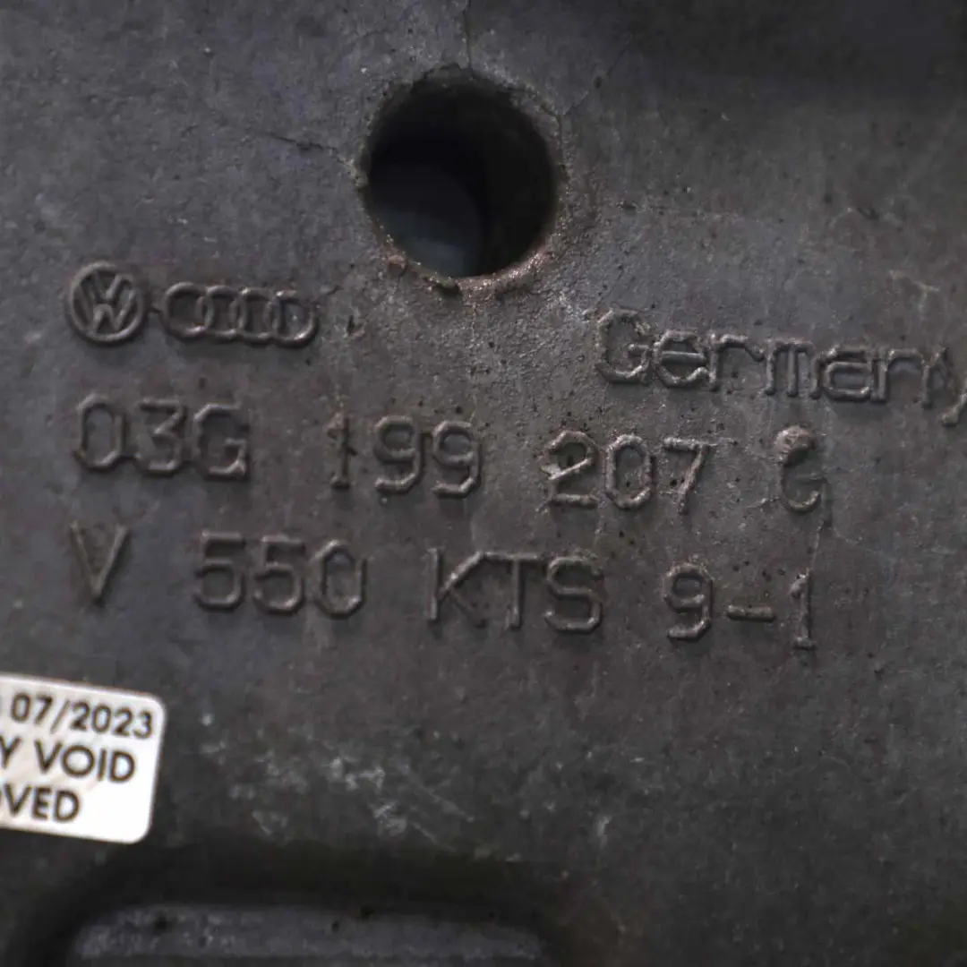 VW Golf V Passat B6 2.0 TDI Diesel Support Moteur Droit - SKU 03G199207E - Numéro de pièce 03G199207E