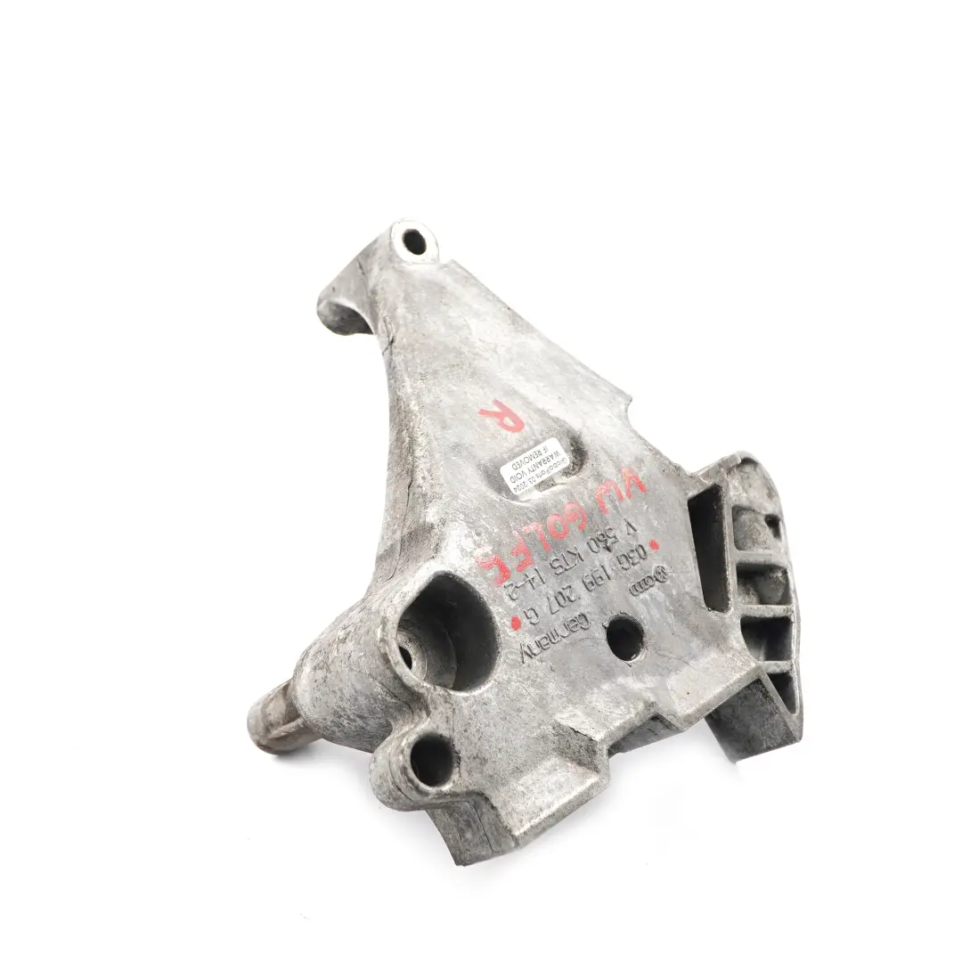  Staffa VW Audi Seat Skoda 1.9 TDi BXE BKC Supporto motore destro - SKU 03G199207G - Numero di parte 03G199207G