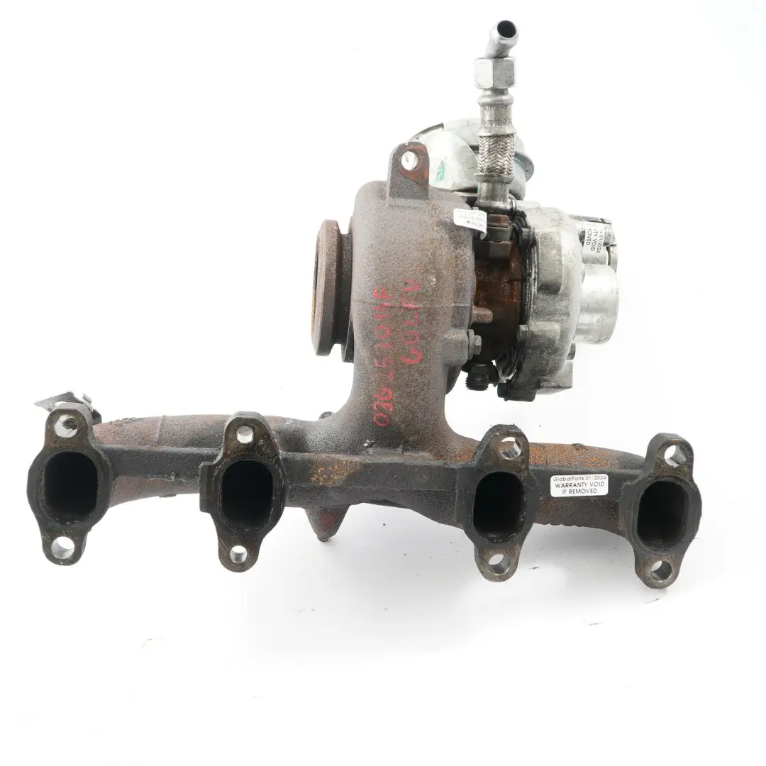 Turbocharger Turbo Charger to Audi Volkswagen Seat Skoda 1.9 TDI with Part number 03G253014F Audi Volkswagen Seat Skoda 1.9 TDI Turbocharger Turbo Charger - SKU 03G253014F - Part number 03G253014F
