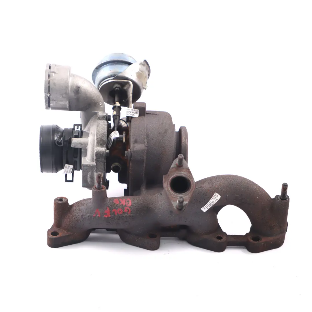 Mk5 Audi A3 8P Turbocompresseur 2.0 TDI pour Volkswagen Golf à propos du numéro de pièce 03G253019A Volkswagen Golf Mk5 Audi A3 8P Turbocompresseur 2.0 TDI - SKU 03G253019A - Numéro de pièce 03G253019A