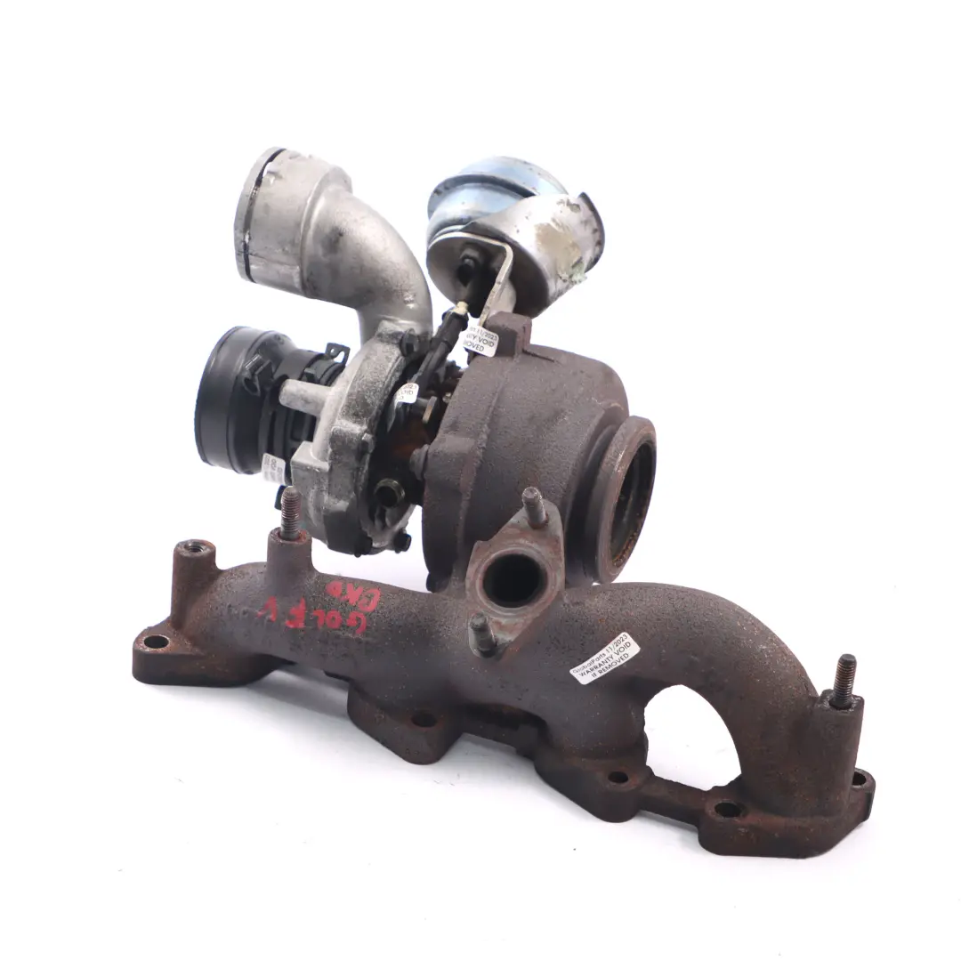 VW Volkswagen Golf 5 Audi A3 8P 2.0 TDI Turbolader Turbo lader - SKU 03G253019A - Teilenummer 03G253019A