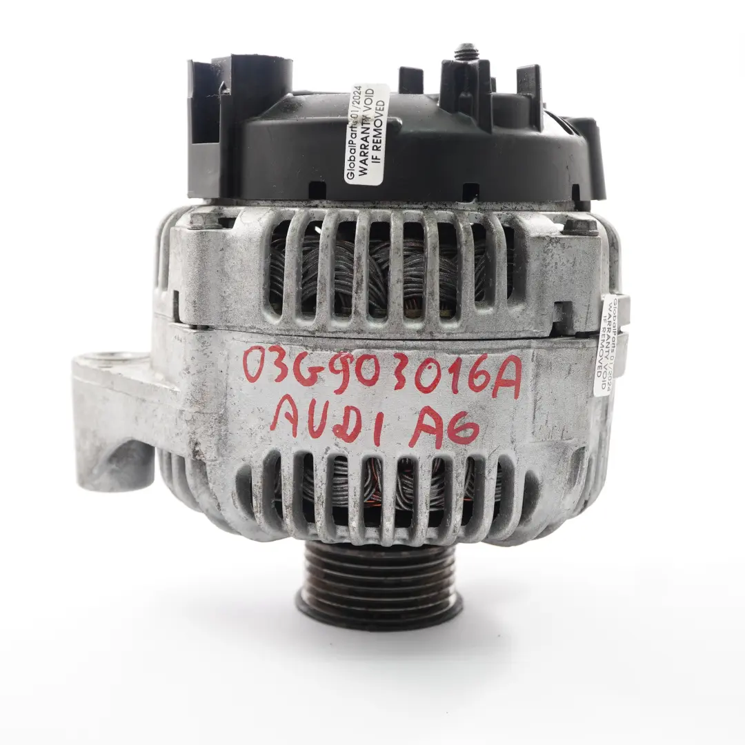 Alternatore Generatore 180A 14V per Audi A6 C6 2.0 TDI con numero di parte 03G903016A Audi A6 C6 2.0 TDI Alternatore Generatore 180A 14V - SKU 03G903016A - Numero di parte 03G903016A