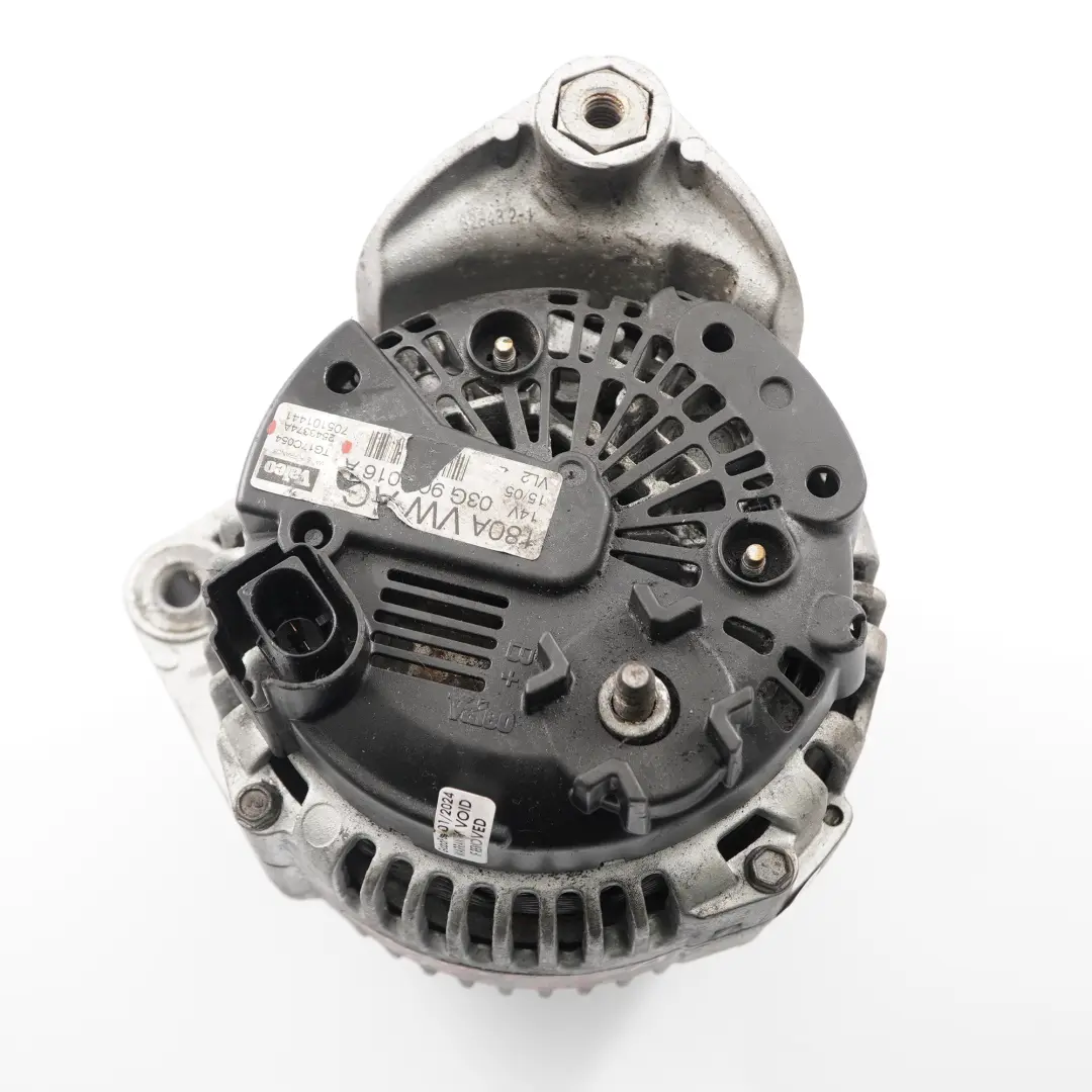 Alternateur Générateur 180A 14V pour Audi A6 C6 2.0 TDI à propos du numéro de pièce 03G903016A Audi A6 C6 2.0 TDI Alternateur Générateur 180A 14V - SKU 03G903016A - Numéro de pièce 03G903016A