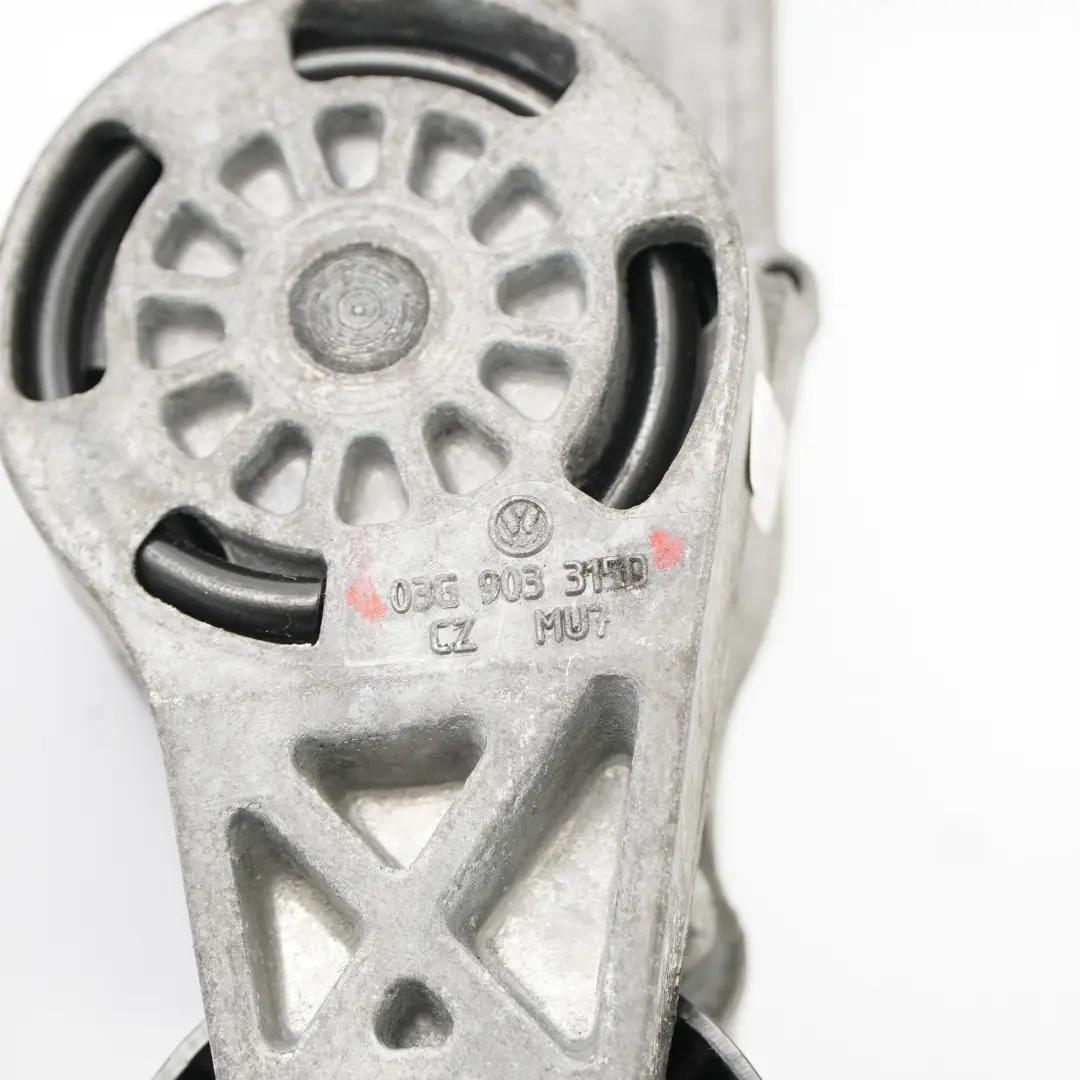 Audi VW Seat Skoda Polea tensora del cinturón auxiliar para motores - SKU 03G903315D - Número de pieza 03G903315D