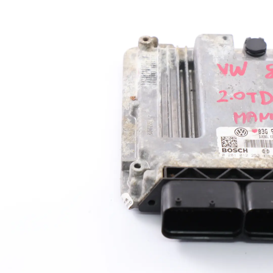 Control Unit ECU Manual to Volkswagen Golf 5 2.0 TDI Engine with Part number 03G906016HJ Volkswagen Golf 5 2.0 TDI Engine Control Unit ECU Manual - SKU 03G906016HJ - Part number 03G906016HJ