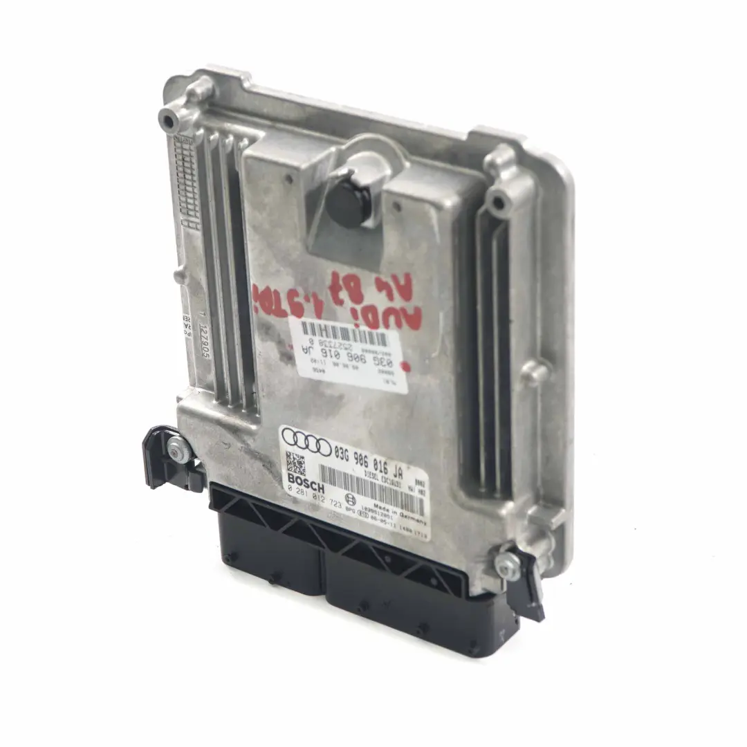 Control Unit Module ECU Manual Gearbox to Audi A4 B7 1.9 TDI Engine with Part number 03G906016JA Audi A4 B7 1.9 TDI Engine Control Unit Module ECU Manual Gearbox - SKU 03G906016JA - Part number 03G906016JA
