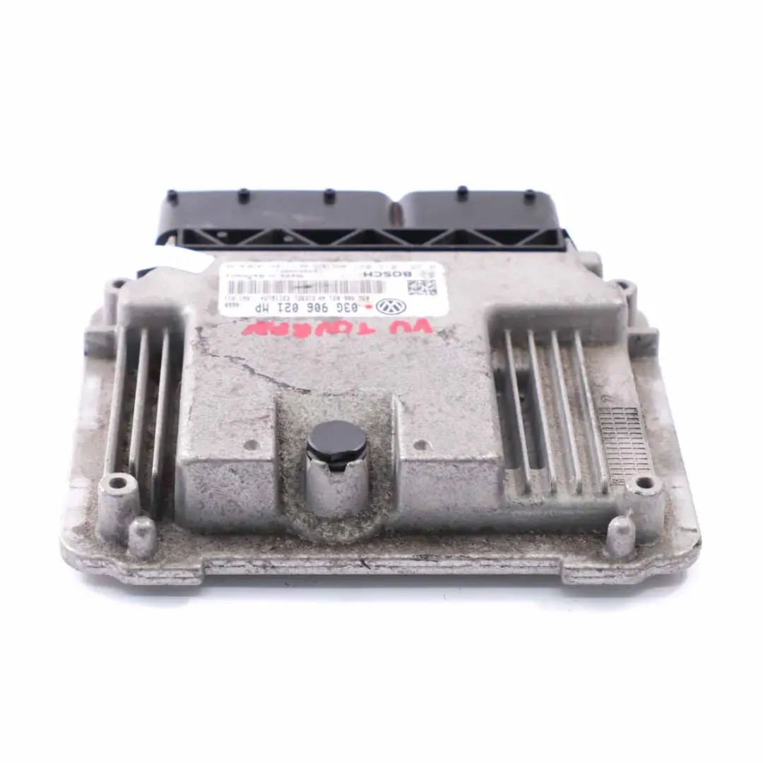Unidad de Control del Motor ECU para VW Volkswagen Touran TDI Diesel con número de pieza 03G906021MP VW Volkswagen Touran TDI Diesel Unidad de Control del Motor ECU - SKU 03G906021MP - Número de pieza 03G906021MP