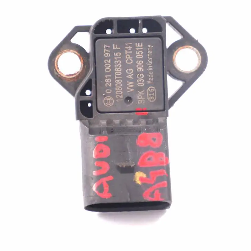 MAP Drucksensor Audi A4 B8 Einlasskrümmer für VW Audi Seat Skoda mit Teilenummer 03G906051E VW Audi Seat Skoda MAP Drucksensor Audi A4 B8 Einlasskrümmer - SKU 03G906051E - Teilenummer 03G906051E