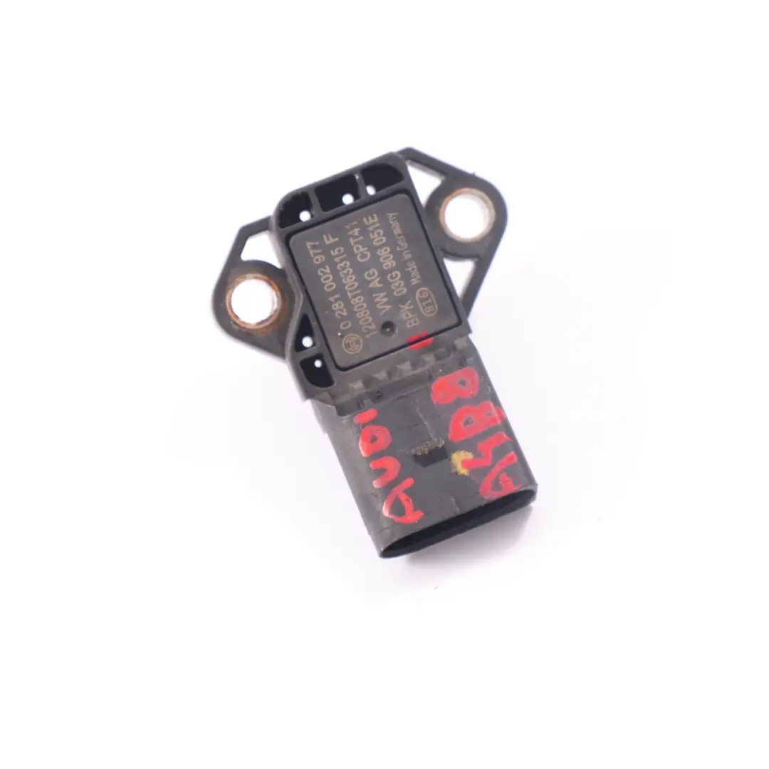 VW Audi Seat Skoda MAP Sensor de presión Audi A4 B8 admisión - SKU 03G906051E - Número de pieza 03G906051E