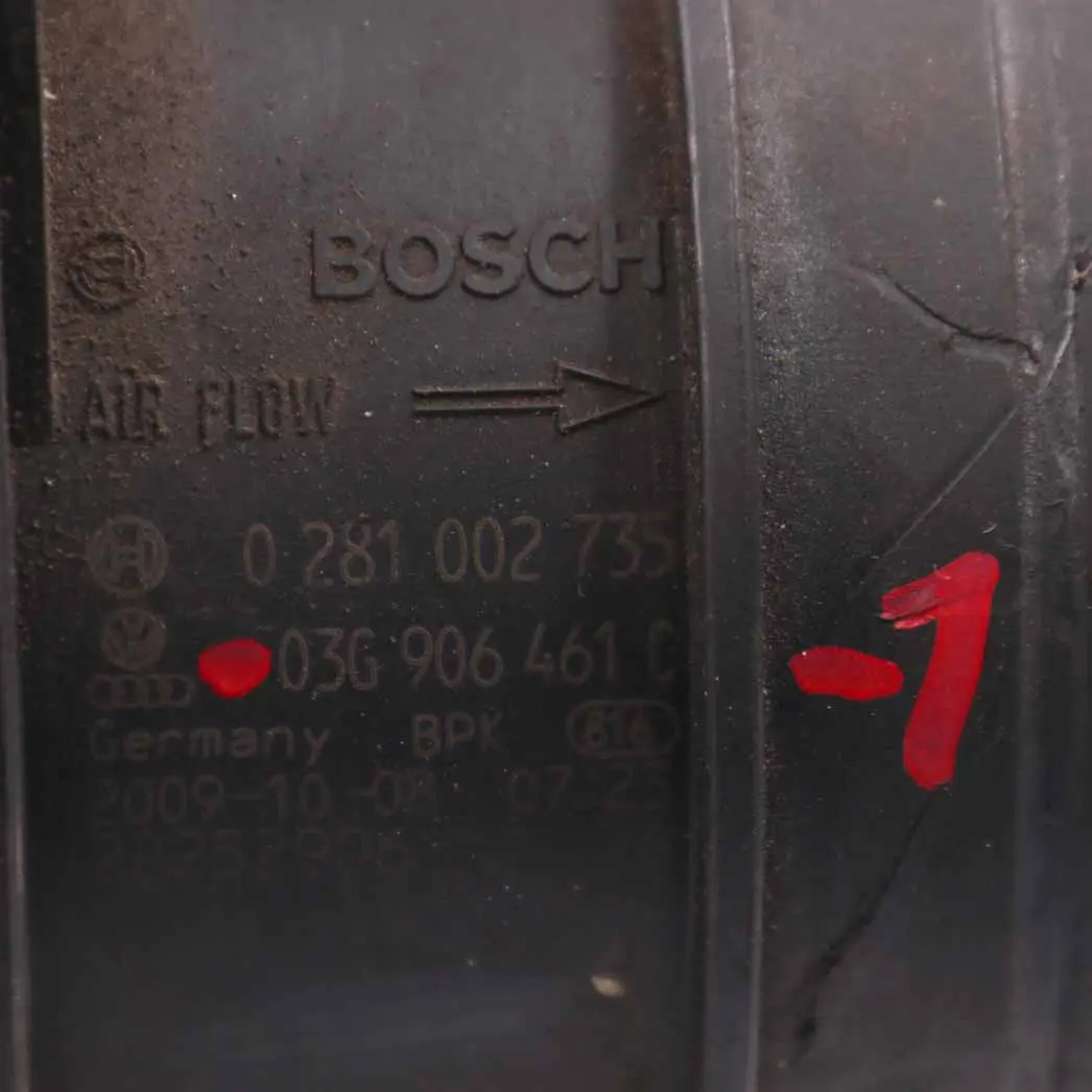 MK6 Audi A3 8P Seat Skoda 2.0 TDI Luftmassenmesser Maf Meter für VW Golf mit Teilenummer 03G906461C VW Golf MK6 Audi A3 8P Seat Skoda 2.0 TDI Luftmassenmesser Maf Meter - SKU 03G906461C-1 - Teilenummer 03G906461C