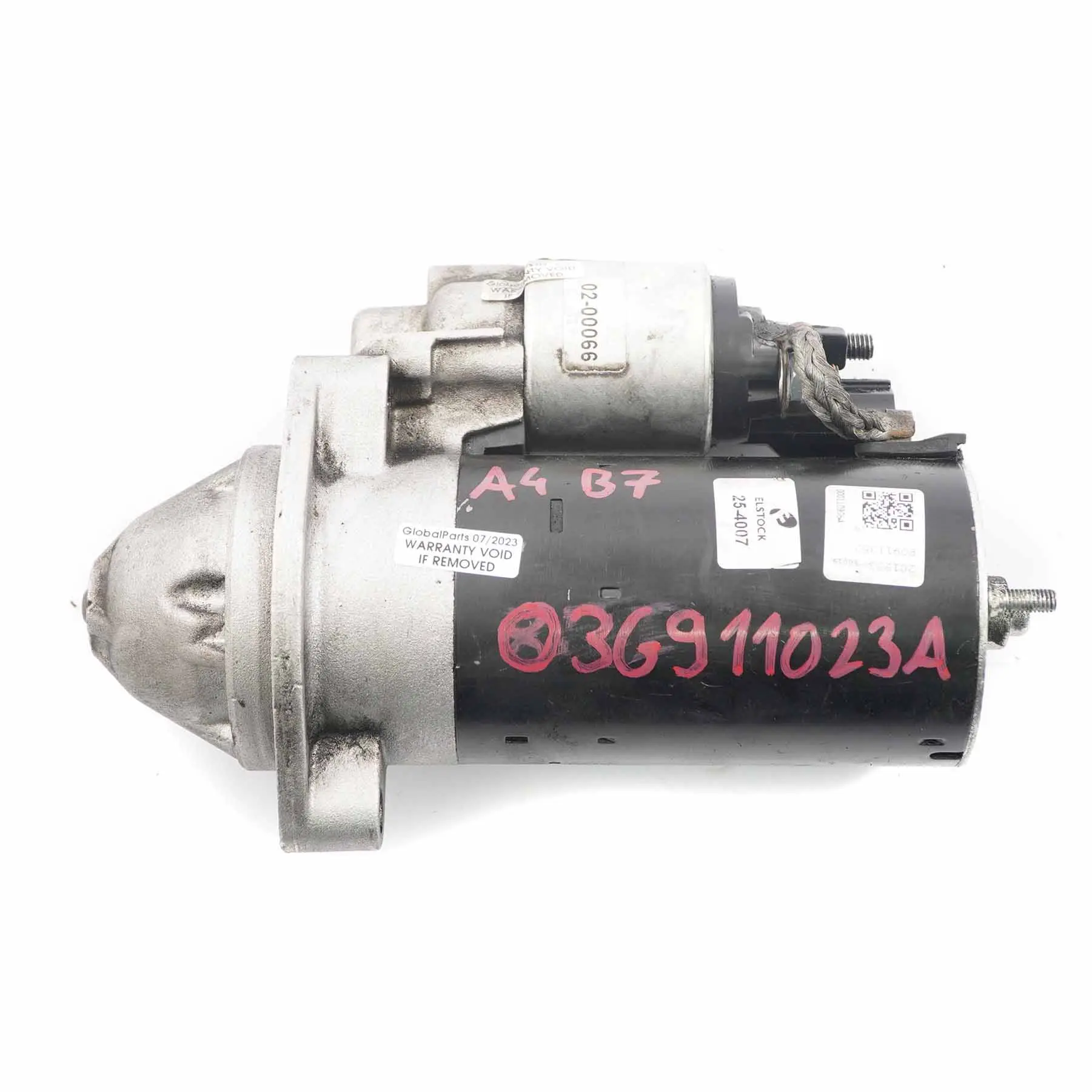 Audi A4 B7 2.0 TDI Motor de arranque Diesel 03G911023A