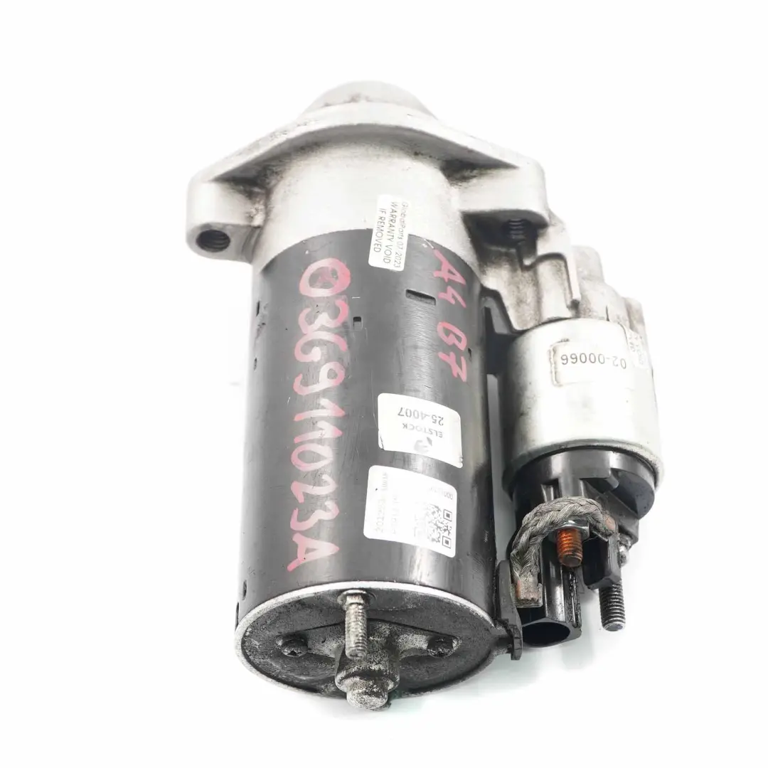 Starter Motor Engine Diesel to Audi A4 B7 2.0 TDI with Part number 03G911023A Audi A4 B7 2.0 TDI Starter Motor Engine Diesel - SKU 03G911023A - Part number 03G911023A
