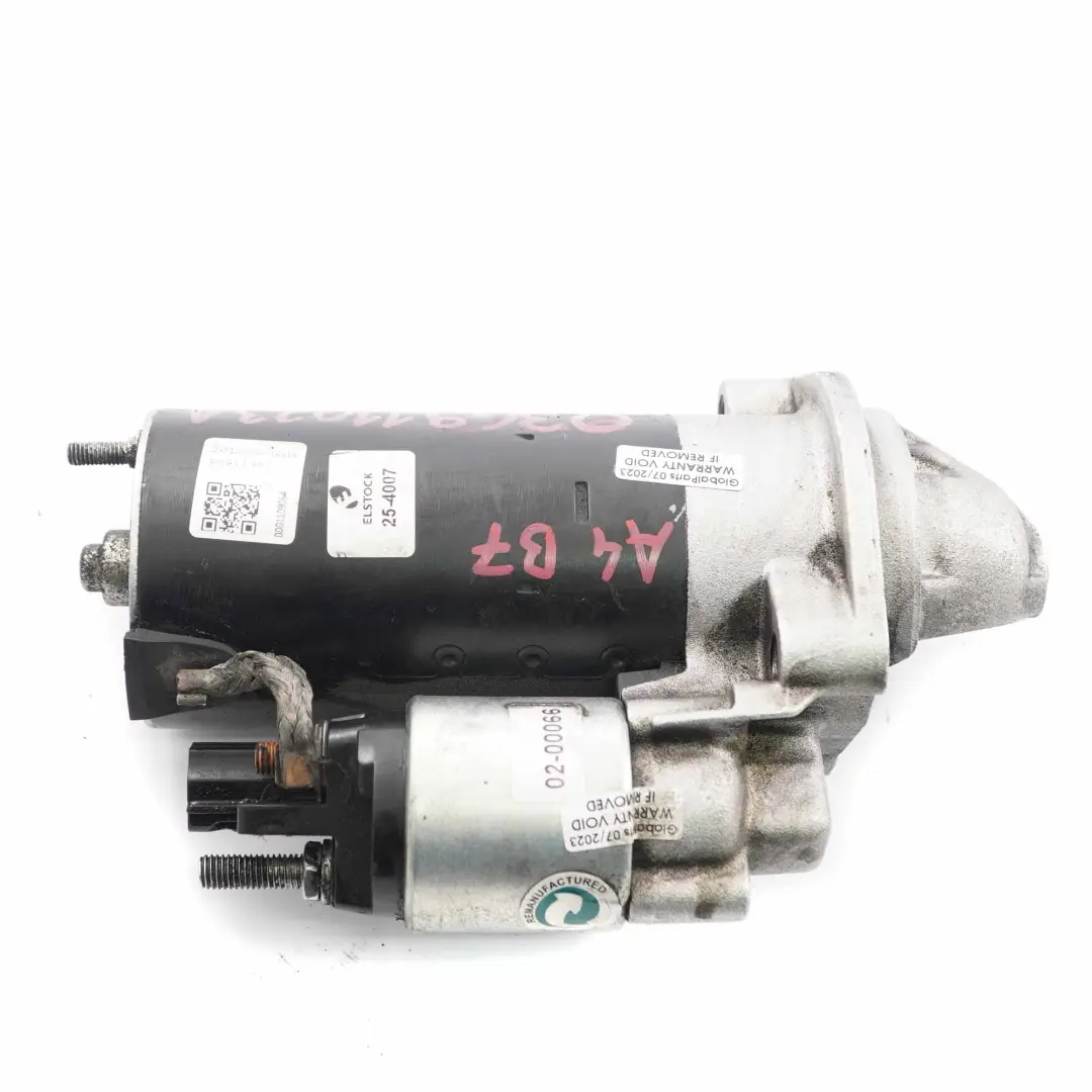 Audi A4 B7 2.0 TDI Starter Motor Engine Diesel - SKU 03G911023A - Part number 03G911023A