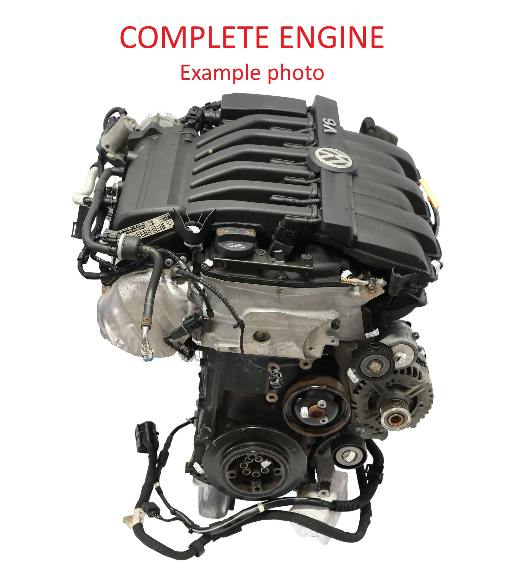 Volkswagen Passat CC B6 B7 Motor Desnudo BWS 3.6 FSI 300HP 159 000 km, GARANTÍA