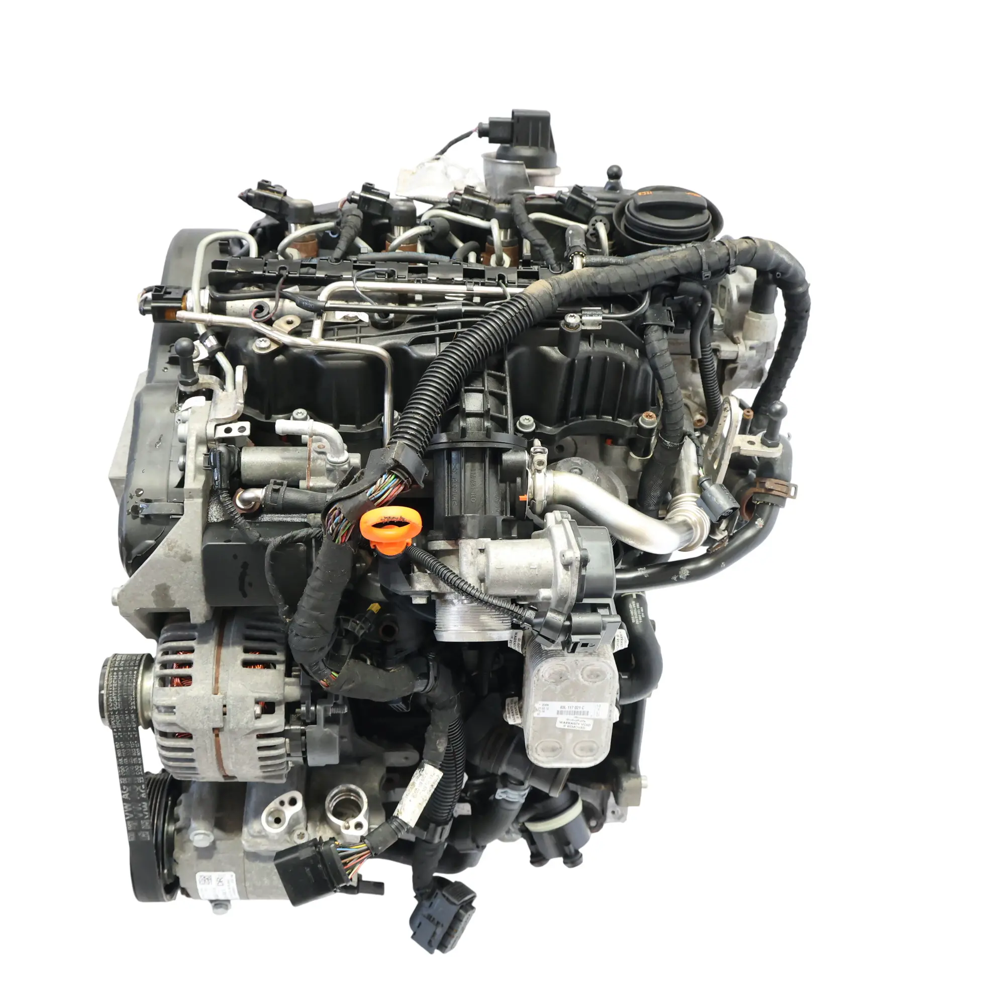 VW Polo 6R Skoda Fabia Mk2 Kompletter Motor CAYA 1.6 TDI 75PS 159Tkm, GARANTIE