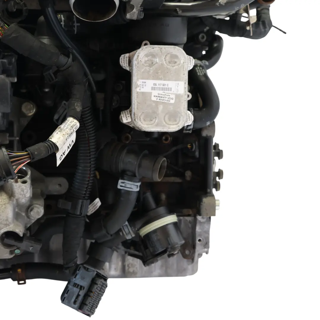 VW Polo 6R Skoda Fabia Mk2 Unkomplett Motor CAYA 1.6 TDI 75PS GARANTIE - SKU 03L100031D - Teilenummer 03L100031D