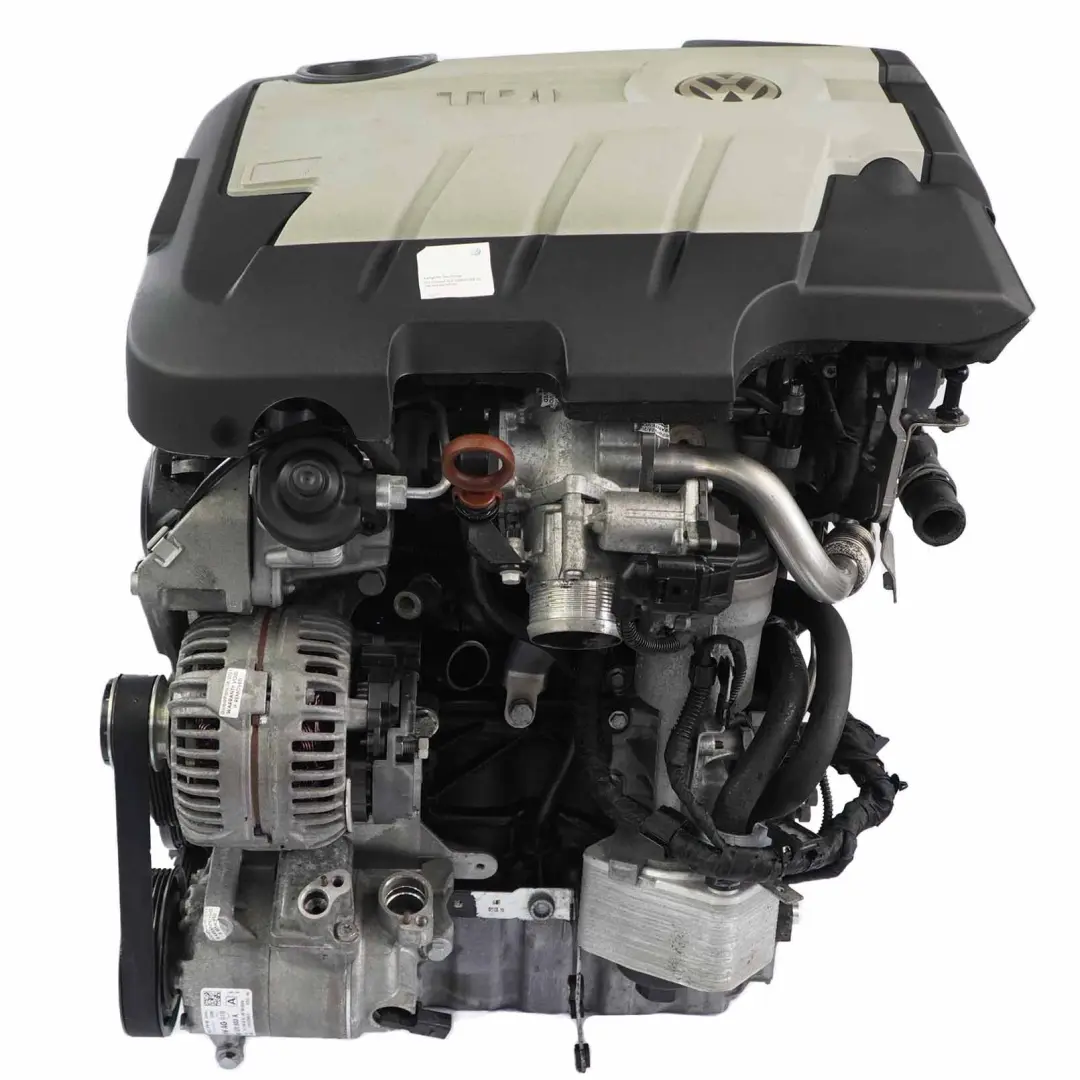 VW Golf 6 Passat B6 2.0 TDI CBDC Complete Engine 110HP with 79k miles, WARRANTY - SKU 03L100033S-1 - Part number 03L100033S