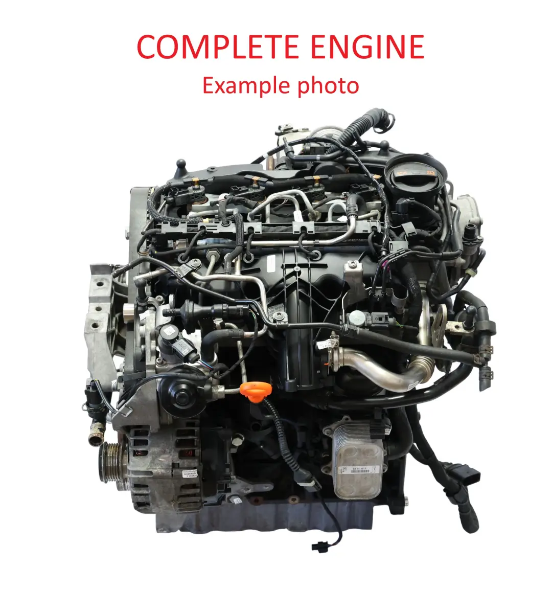 Mk3 Seat Leon 1P Bare Engine CFJA 2.0 TDI 170HP 79k, WARRANTY to VW Touran I Caddy with Part number 03L100034A VW Touran I Caddy Mk3 Seat Leon 1P Bare Engine CFJA 2.0 TDI 170HP 79k, WARRANTY - SKU 03L100034A-2 - Part number 03L100034A