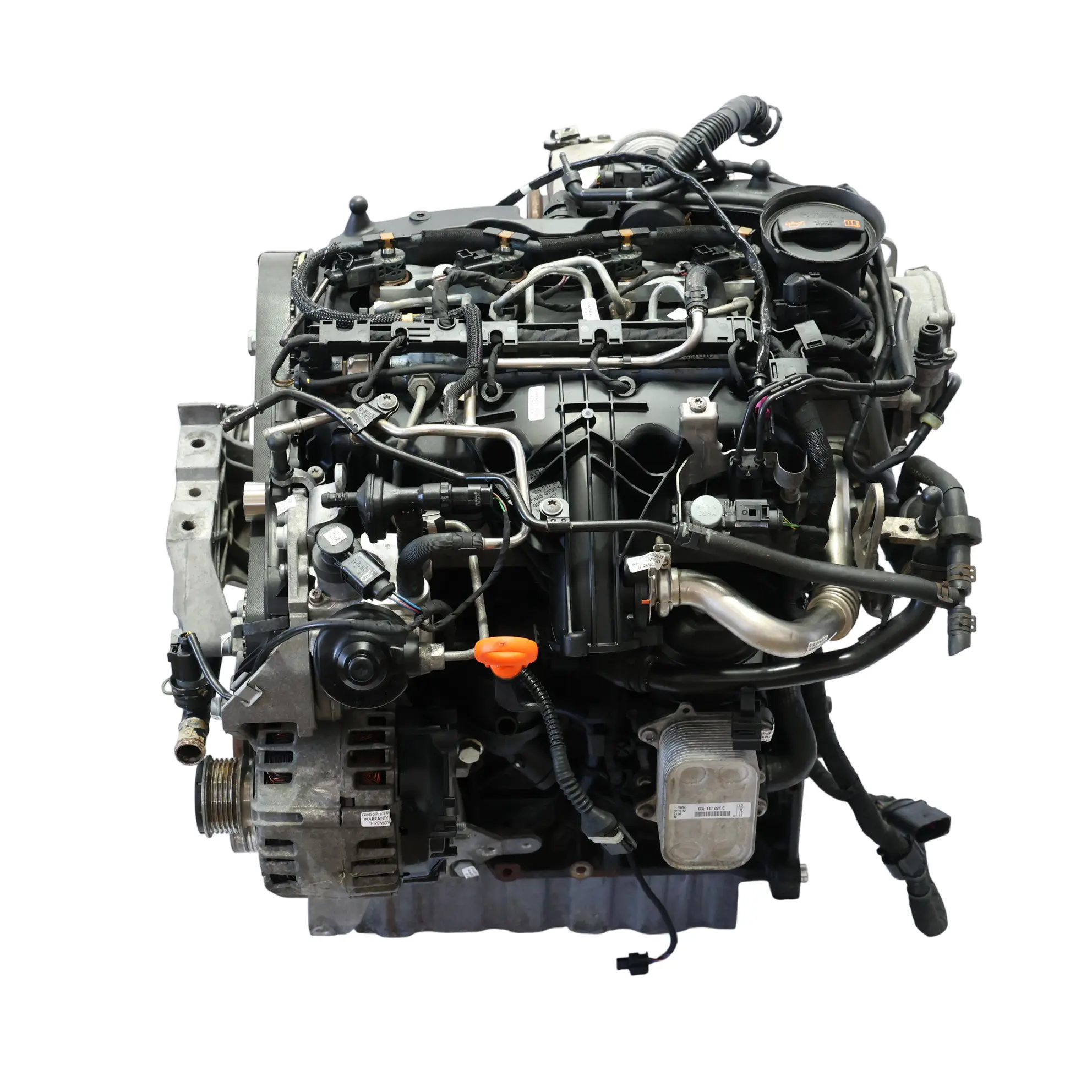 VW Touran I Caddy Mk3 Seat Leon 1P Complete Engine CFJA 2.0 TDI 79k, WARRANTY