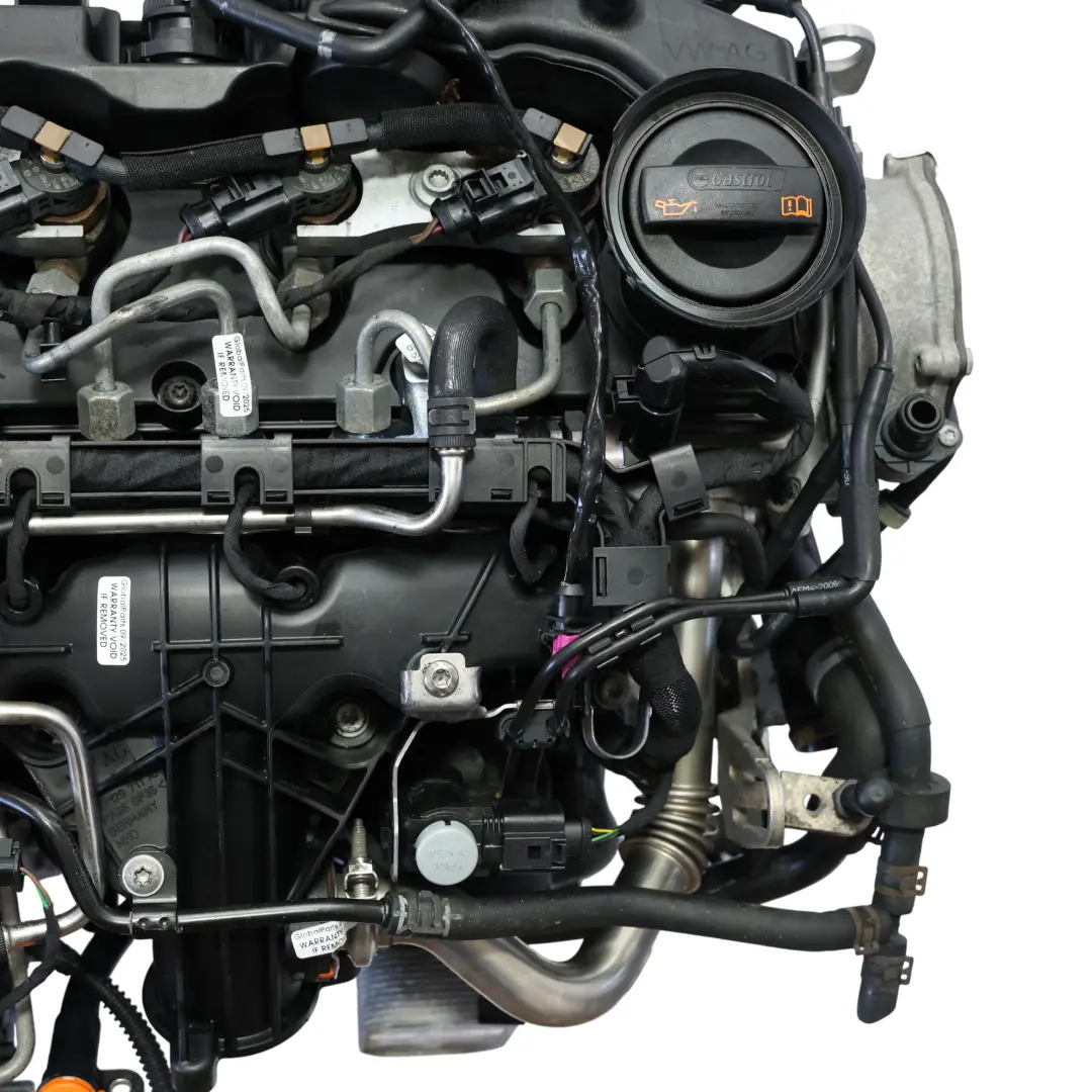 VW Touran I Caddy Mk3 Seat Leon 1P Complete Engine CFJA 2.0 TDI 79k, WARRANTY - SKU 03L100034A-3 - Part number 03L100034A